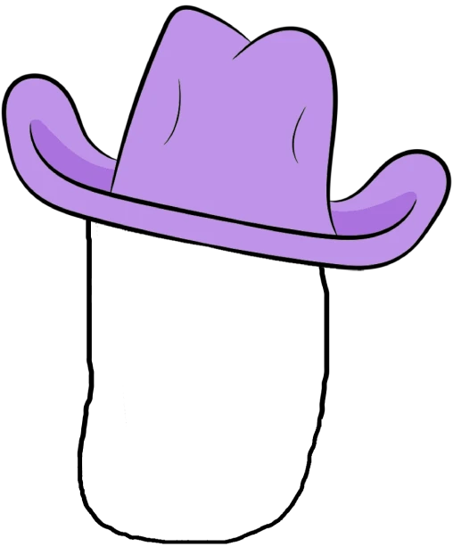 Fancy hat worn by Nazar Hapak